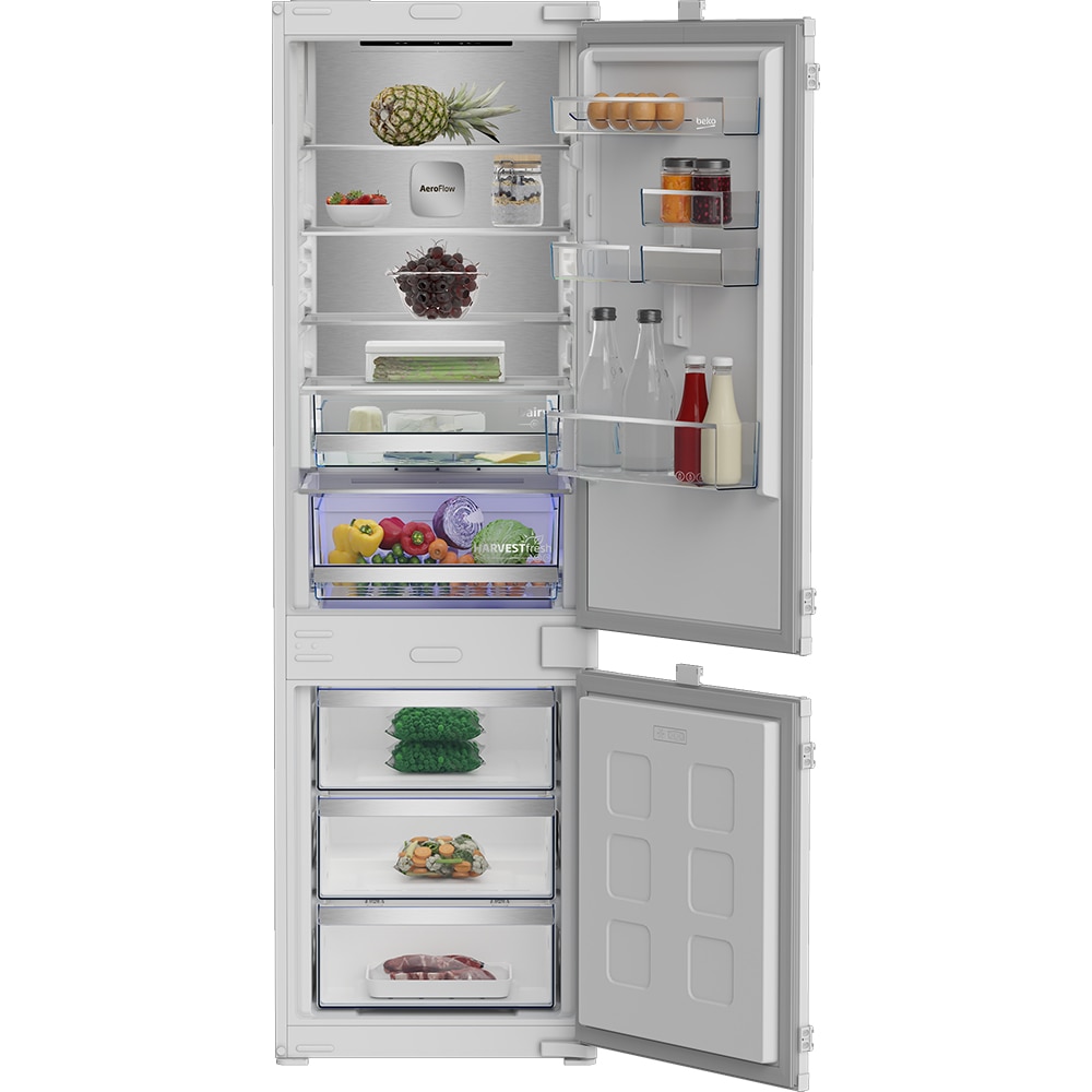 Combina frigorifica incorporabila BEKO B7BCNA295HS2, No Frost, 270 l, H 177.5 cm, Clasa D
