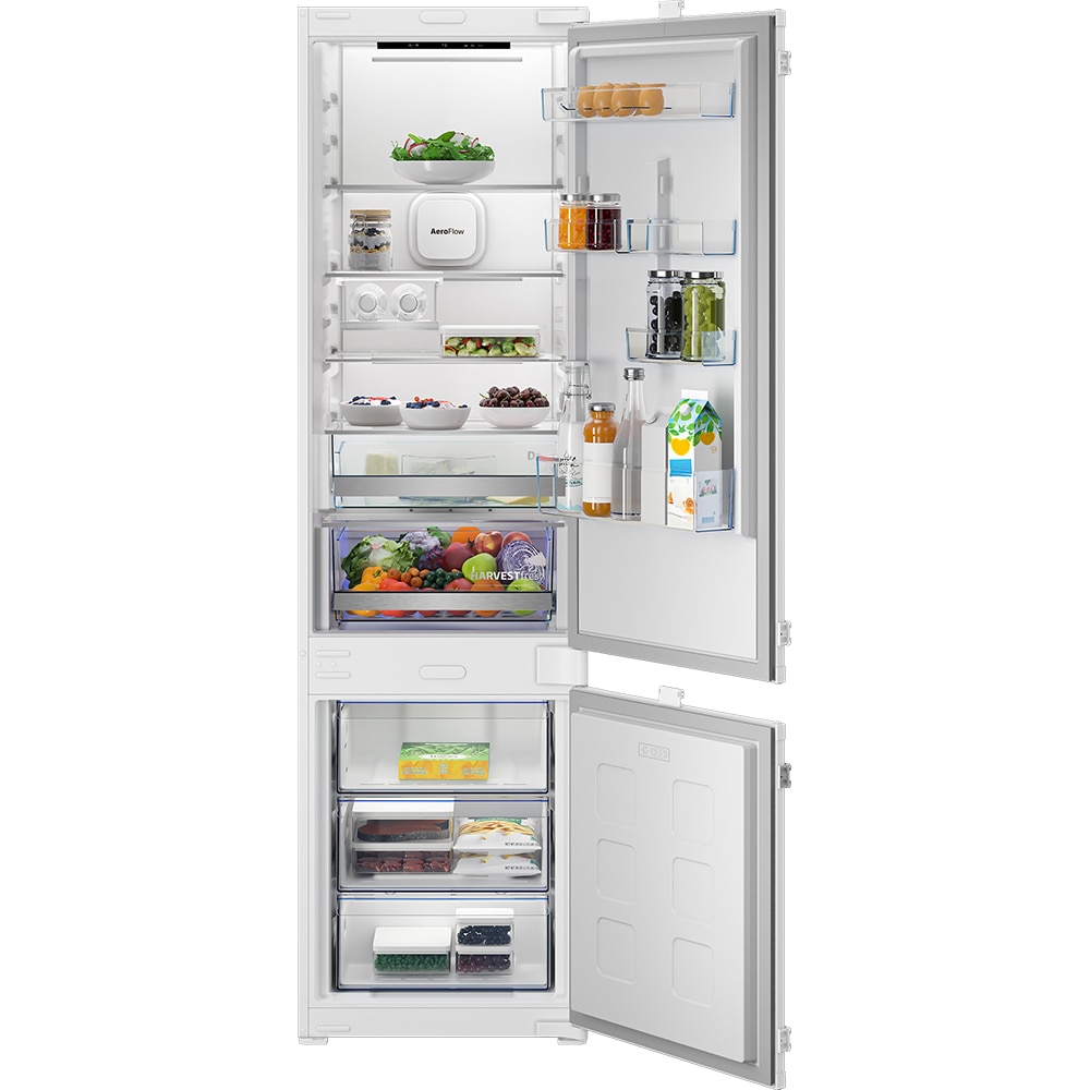 Combina frigorifica incorporabila BEKO B7BCNA325HS1, No Frost, 300 l, H 193.5 cm, Clasa D