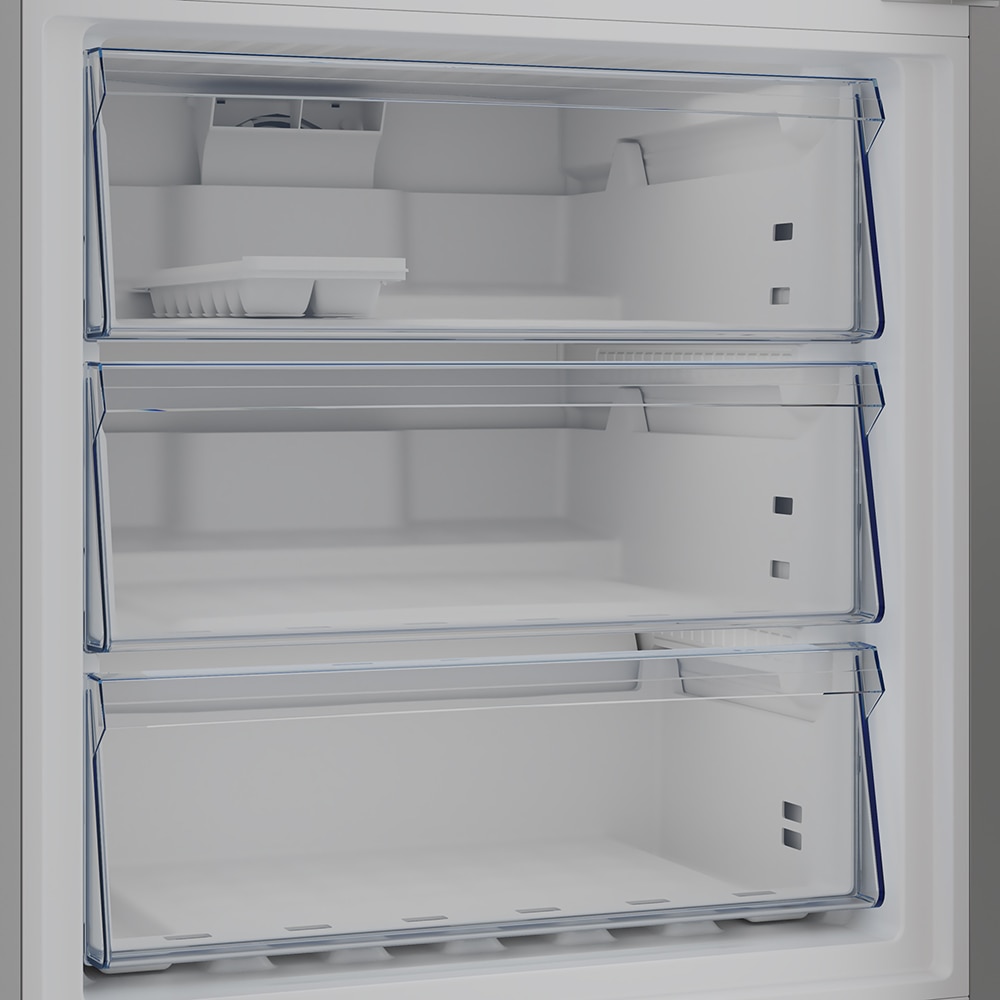 Combina frigorifica BEKO B7RCNE566HXB1, No Frost, 490 l, H 192 cm, Clasa C, inox