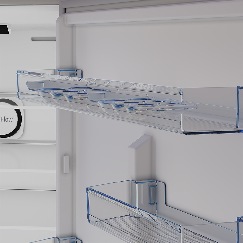 Combina frigorifica BEKO B7RCNE566HXB1, No Frost, 490 l, H 192 cm, Clasa C, inox