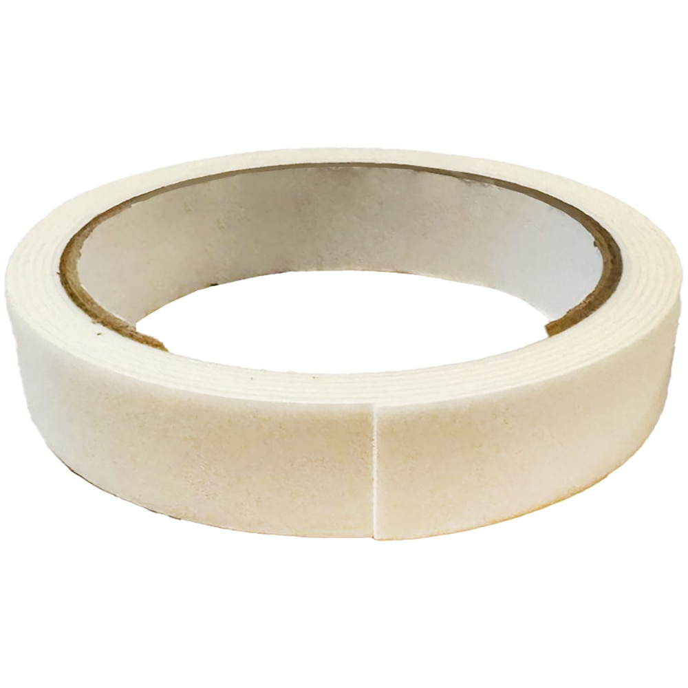 Banda dublu adeziva, 19mm x 1.5m, alb