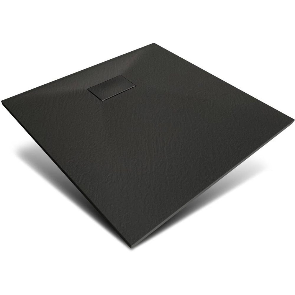 Cadita dus SANOTECHNIK 9090B, 90 x 90 cm, SMC, negru
