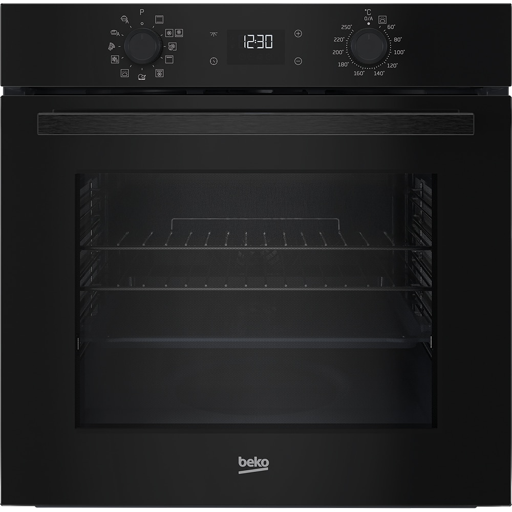 Cuptor incorporabil BEKO BBIM7300BC, Electric, Autocuratare SteamShine, 71 l, Clasa A+, negru