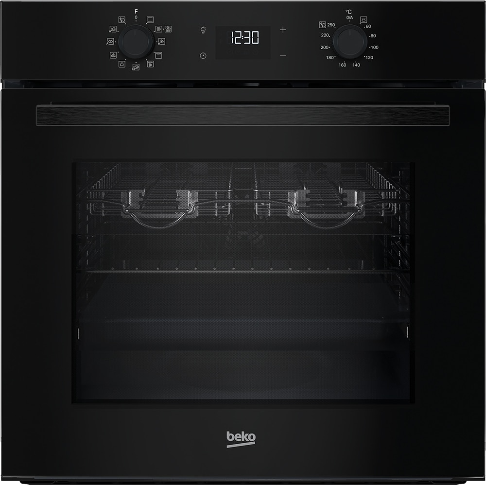 Cuptor incorporabil BEKO BBIMZ7300BD, Electric, Autocuratare SteamShine, 71 l, Clasa A+, AeroPerfect, negru