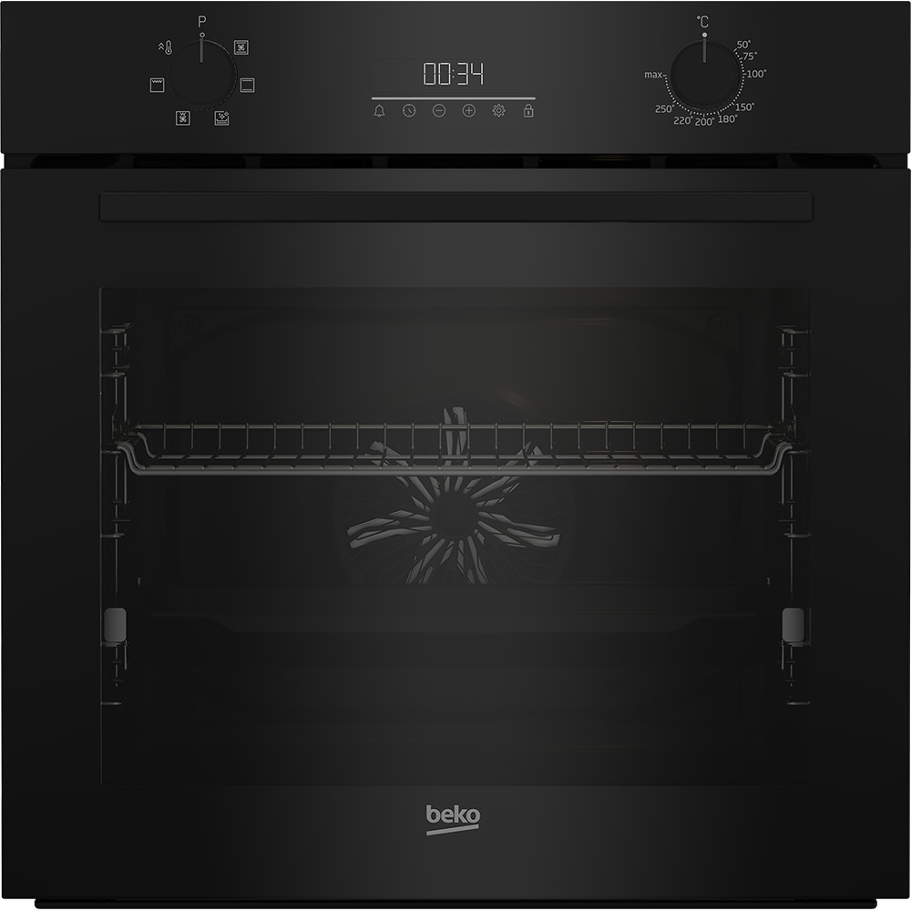 Cuptor incorporabil BEKO BCBIE17300KSB, Electric, Autocuratare SteamShine, 72 l, Clasa A, negru