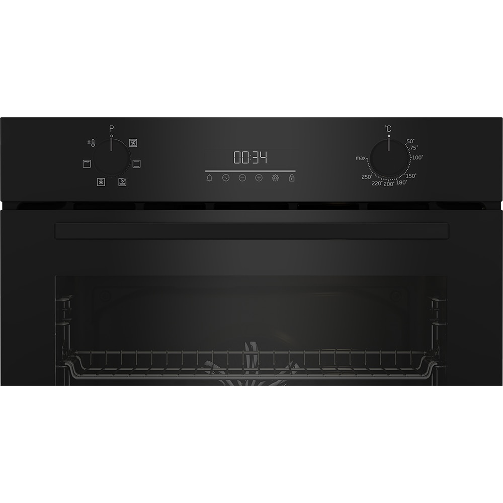 Cuptor incorporabil BEKO BCBIE17300KSB, Electric, Autocuratare SteamShine, 72 l, Clasa A, negru