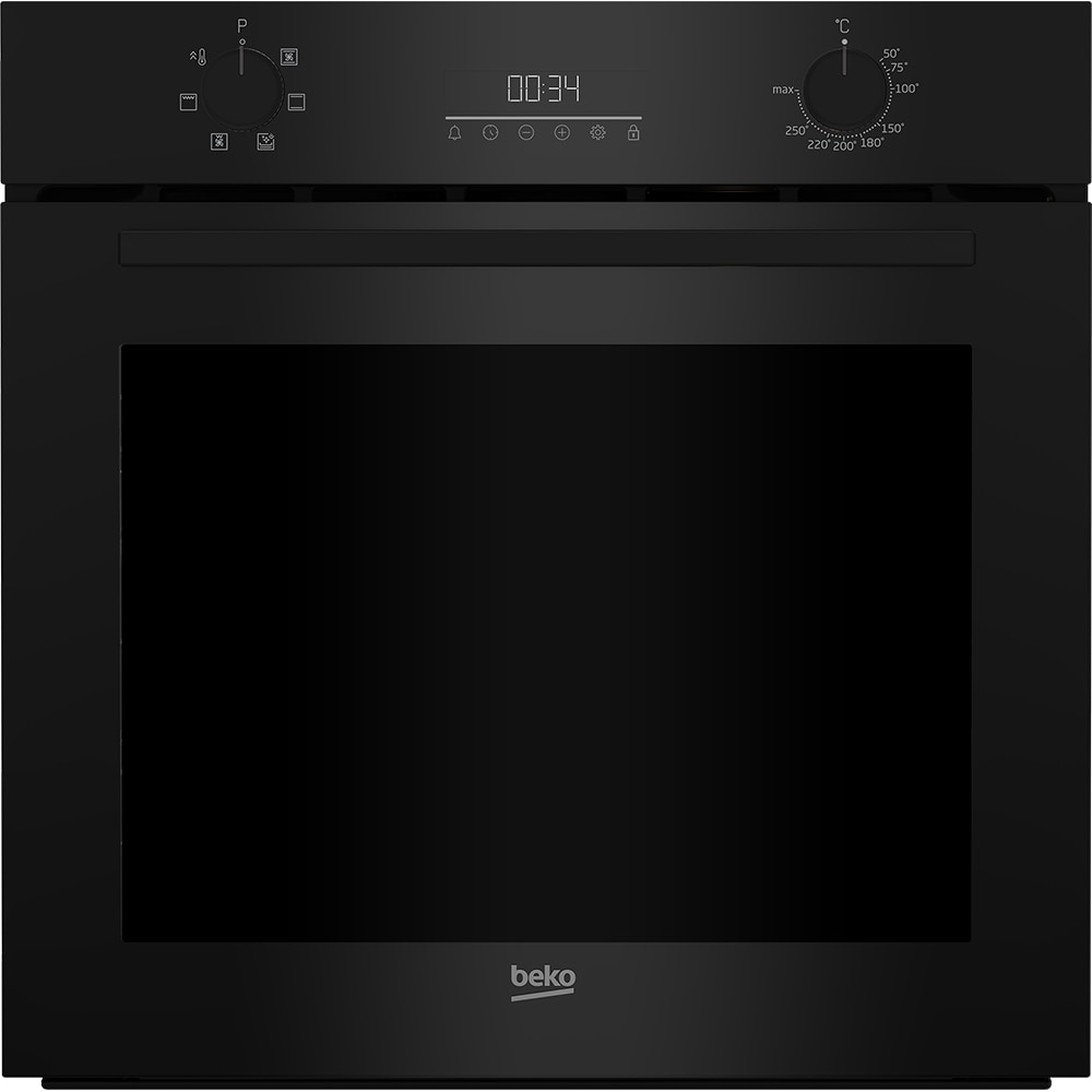 Cuptor incorporabil BEKO BCBIE17300KSB, Electric, Autocuratare SteamShine, 72 l, Clasa A, negru