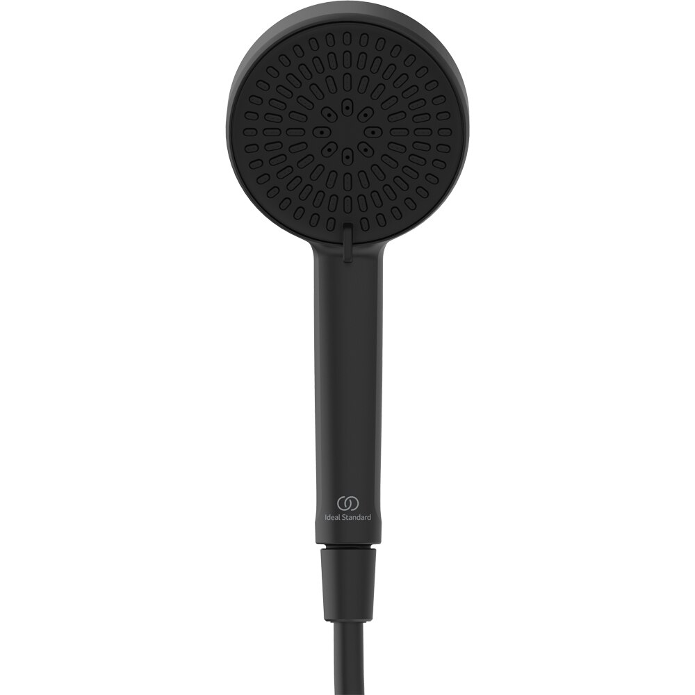 Para dus IDEAL STANDARD IdealRain ALU+ BD580XG, 2 functii, negru mat