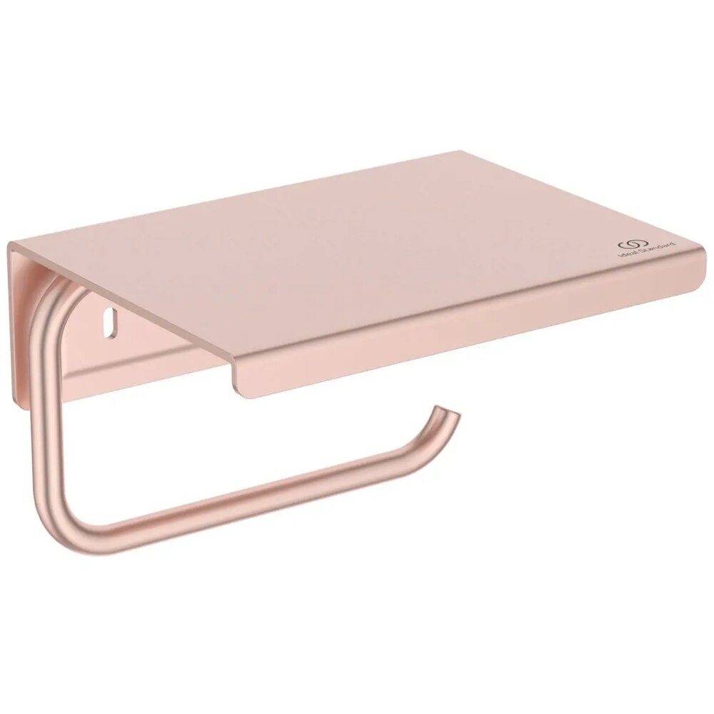 Suport hartie igienica cu capac IDEAL STANDARD Alu+ BD592RO, roz