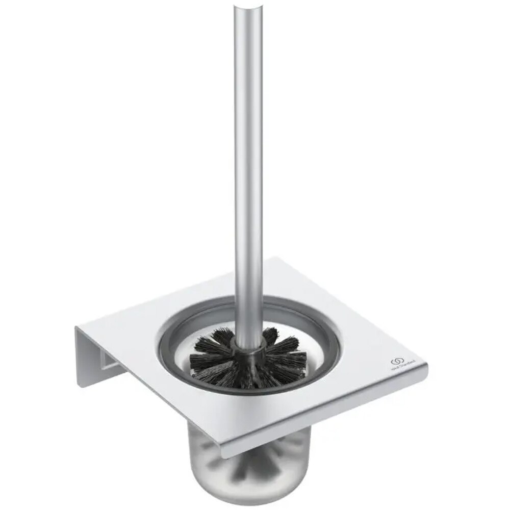 Set perie toaleta IDEAL STANDARD Alu+ BD593SI, argintiu
