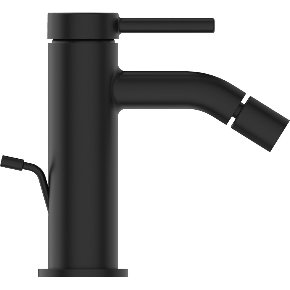 Baterie bideu IDEAL STANDARD Ceraline Nuovo BD765XG, alama sanitara, negru mat