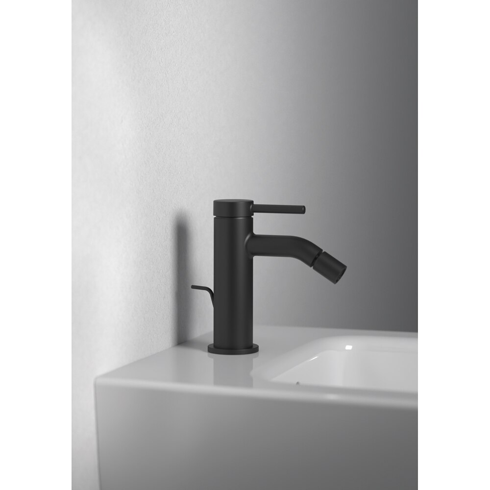 Baterie bideu IDEAL STANDARD Ceraline Nuovo BD765XG, alama sanitara, negru mat