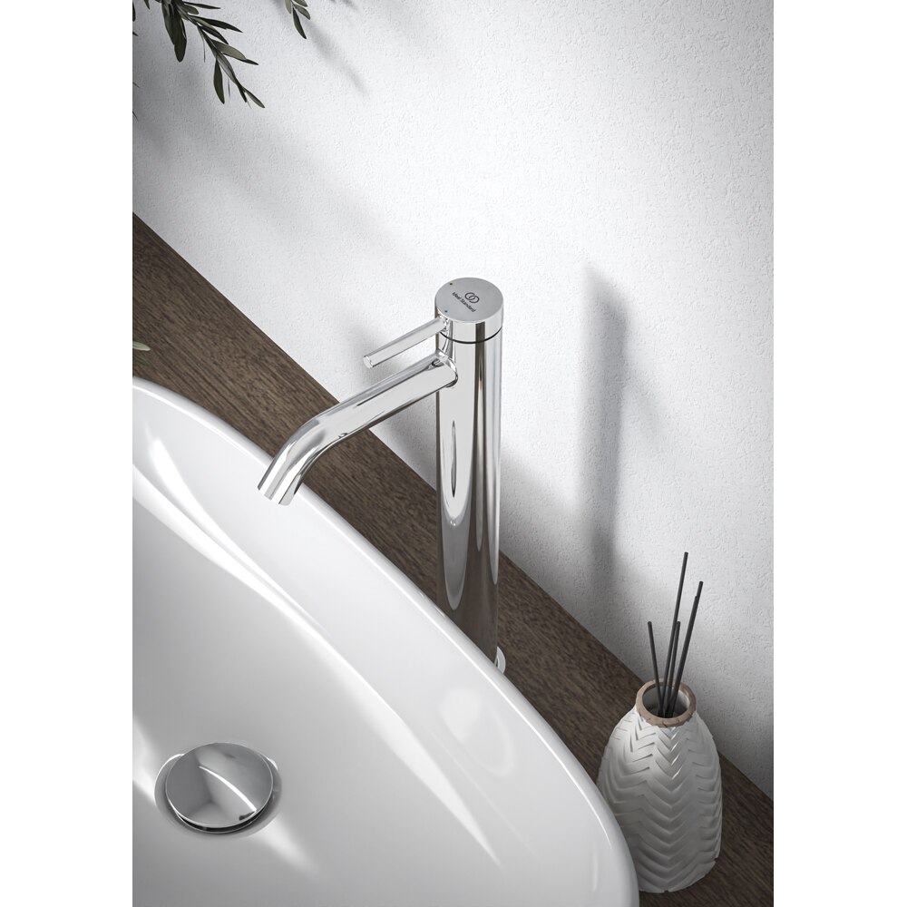 Baterie lavoar IDEAL STANDARD Ceraline Nuovo BD960AA, Pipa inalta, alama sanitara, crom