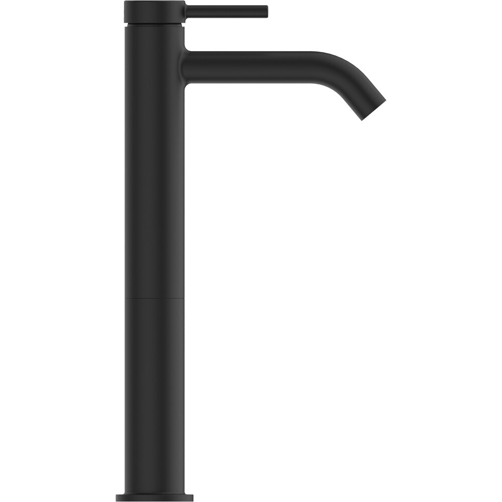 Baterie lavoar IDEAL STANDARD Ceraline Nuovo BD960XG, Pipa inalta, alama sanitara, negru mat