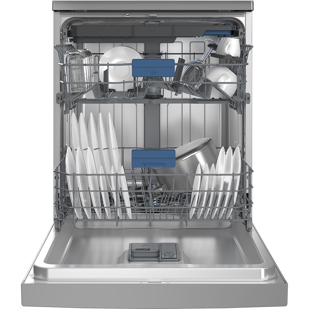 Masina de spalat vase independenta BEKO BDFN26540XP, 15 seturi, 6 programe, 60 cm, Clasa C, inox