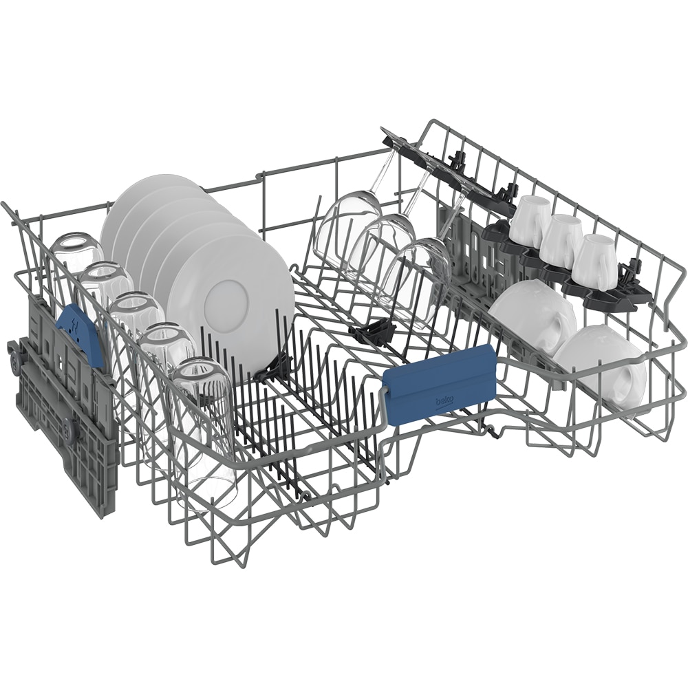 Masina de spalat vase independenta BEKO BDFN26540XP, 15 seturi, 6 programe, 60 cm, Clasa C, inox