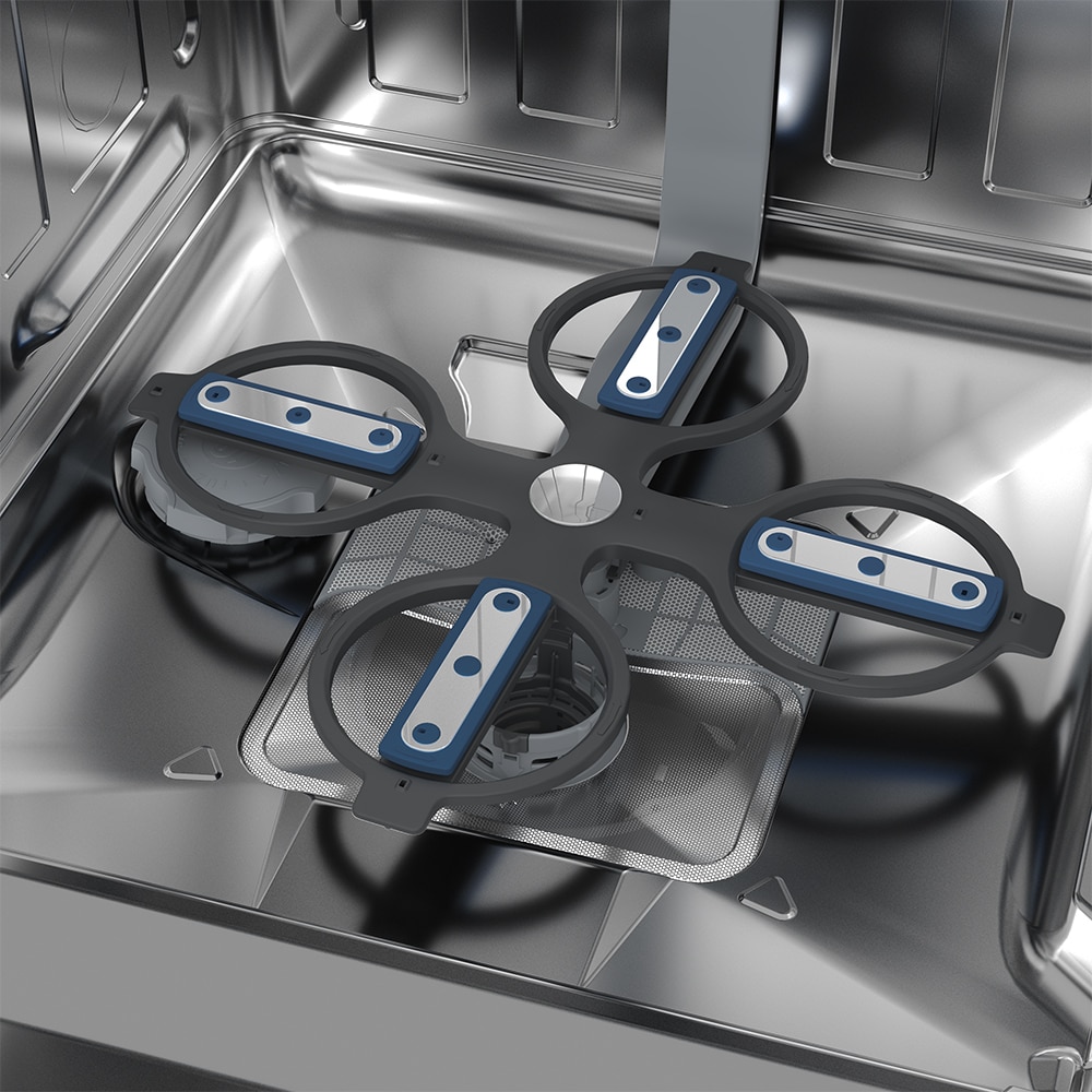 Masina de spalat vase independenta BEKO BDFN36540XP, 15 seturi, 6 programe, 60 cm, Clasa C, inox