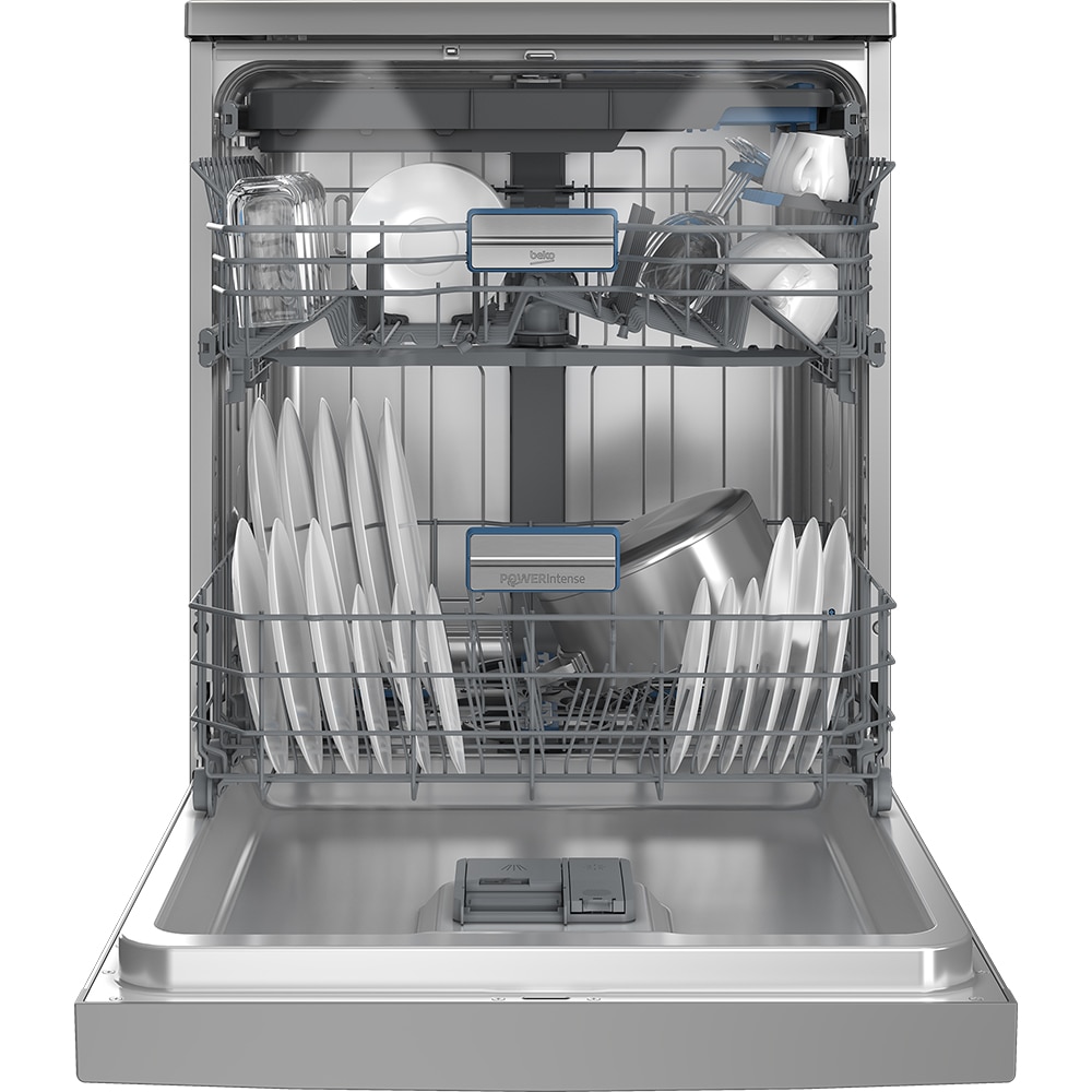 Masina de spalat vase independenta BEKO BDFN36540XP, 15 seturi, 6 programe, 60 cm, Clasa C, inox