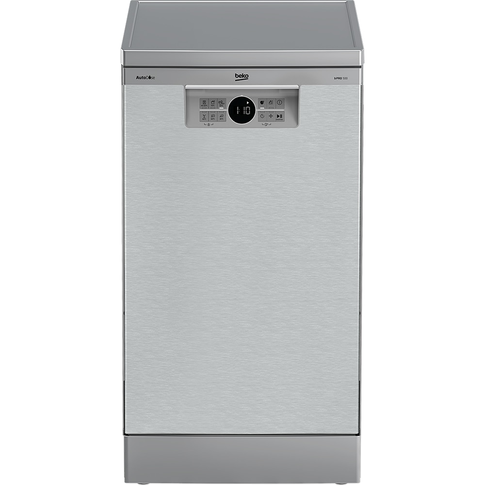 Masina de spalat vase independenta BEKO BDFS26040XA, 10 seturi, 6 programe, 45 cm, Clasa C, inox