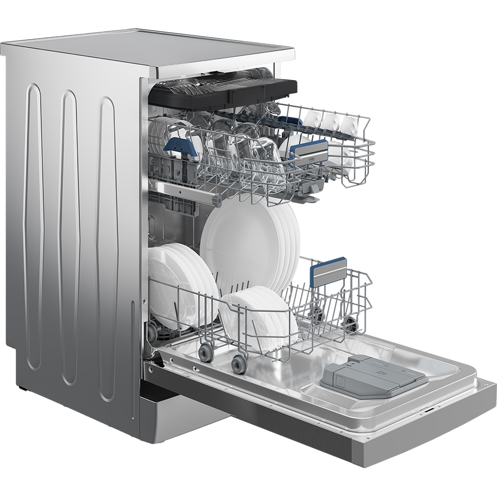 Masina de spalat vase independenta BEKO BDFS26040XA, 10 seturi, 6 programe, 45 cm, Clasa C, inox