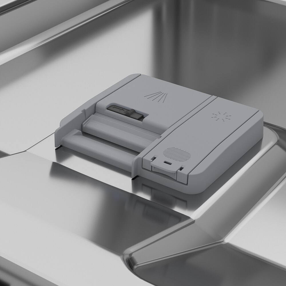 Masina de spalat vase incorporabila BEKO BDIN37540WP, 15 seturi, 11 programe, 60 cm, Clasa C, Wi-Fi, panou comanda negru