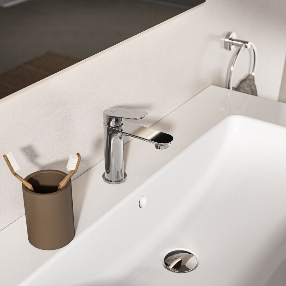 Baterie lavoar IDEAL STANDARD Ceralife O BE009AA, alama sanitara, crom