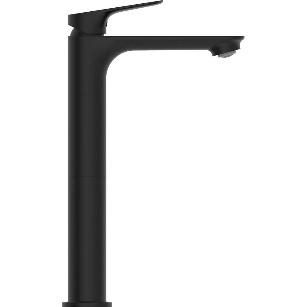 Baterie lavoar IDEAL STANDARD Ceralife O BE013XG, Pipa inalta, alama sanitara, negru mat