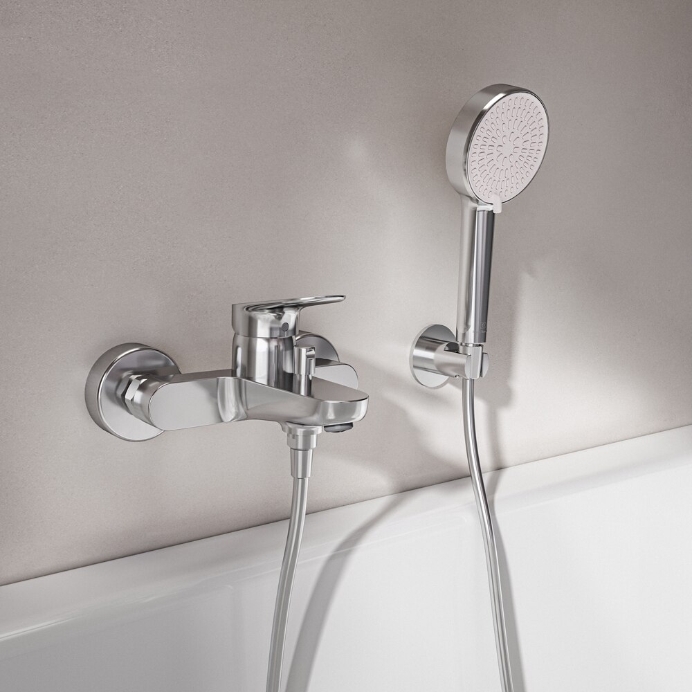 Baterie cada-dus IDEAL STANDARD Ceralife O BE029AA, alama sanitara, crom