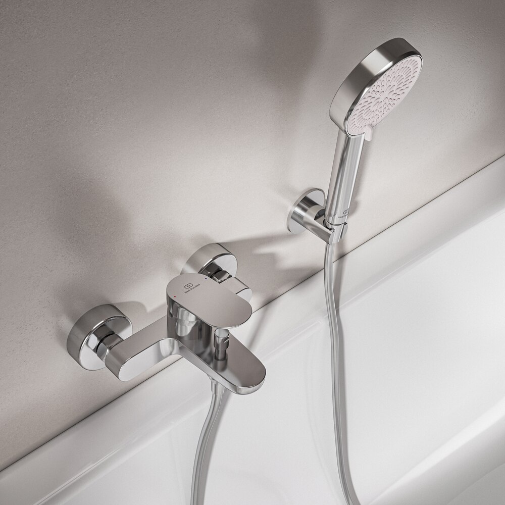 Baterie cada-dus IDEAL STANDARD Ceralife O BE029AA, alama sanitara, crom
