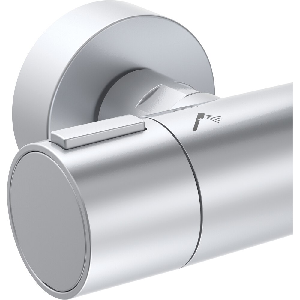 Sistem dus IDEAL STANDARD Ceratherm ALU+ BE210SI 26, termostat, 2 functii, argintiu