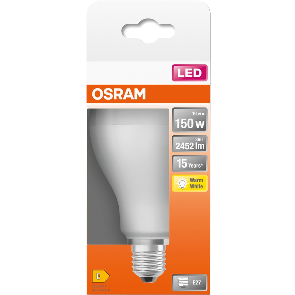 Bec LED OSRAM, E27, 19W, 2452lm, lumina calda