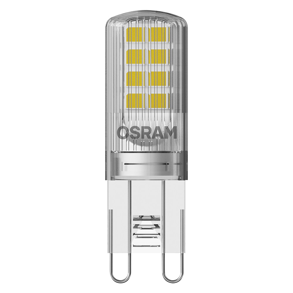 Set 2 becuri LED OSRAM 4058075449862, G9, 2.6W, 320lm, lumina calda