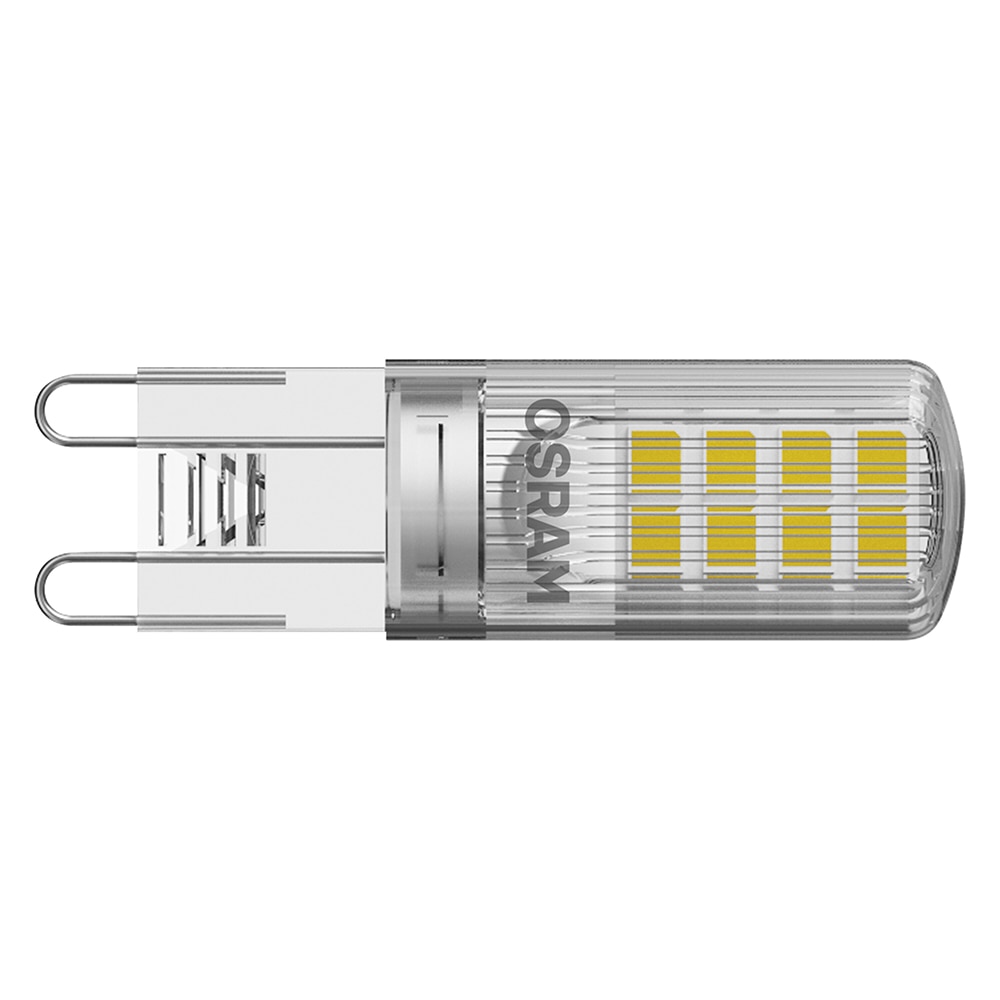 Set 2 becuri LED OSRAM 4058075449862, G9, 2.6W, 320lm, lumina calda