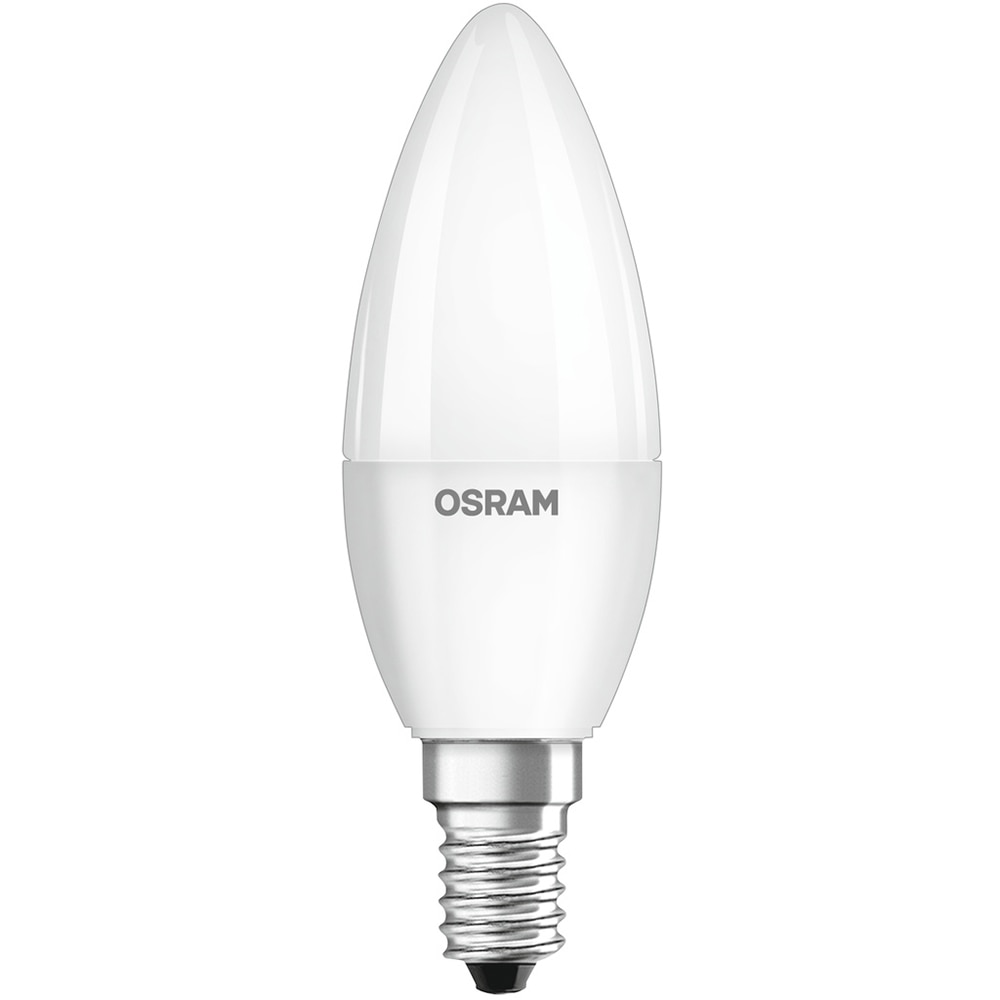 Set 3 becuri LED OSRAM, E14, 4.9W, 470lm, lumina neutra