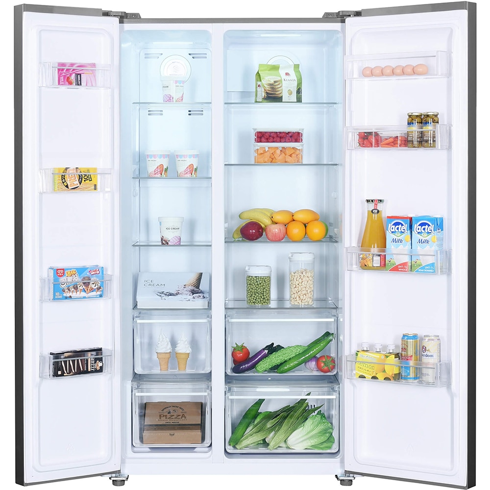 Side by Side BEKO GNO5322XPN, No Frost, 532 l, H 177 cm, Clasa E, inox