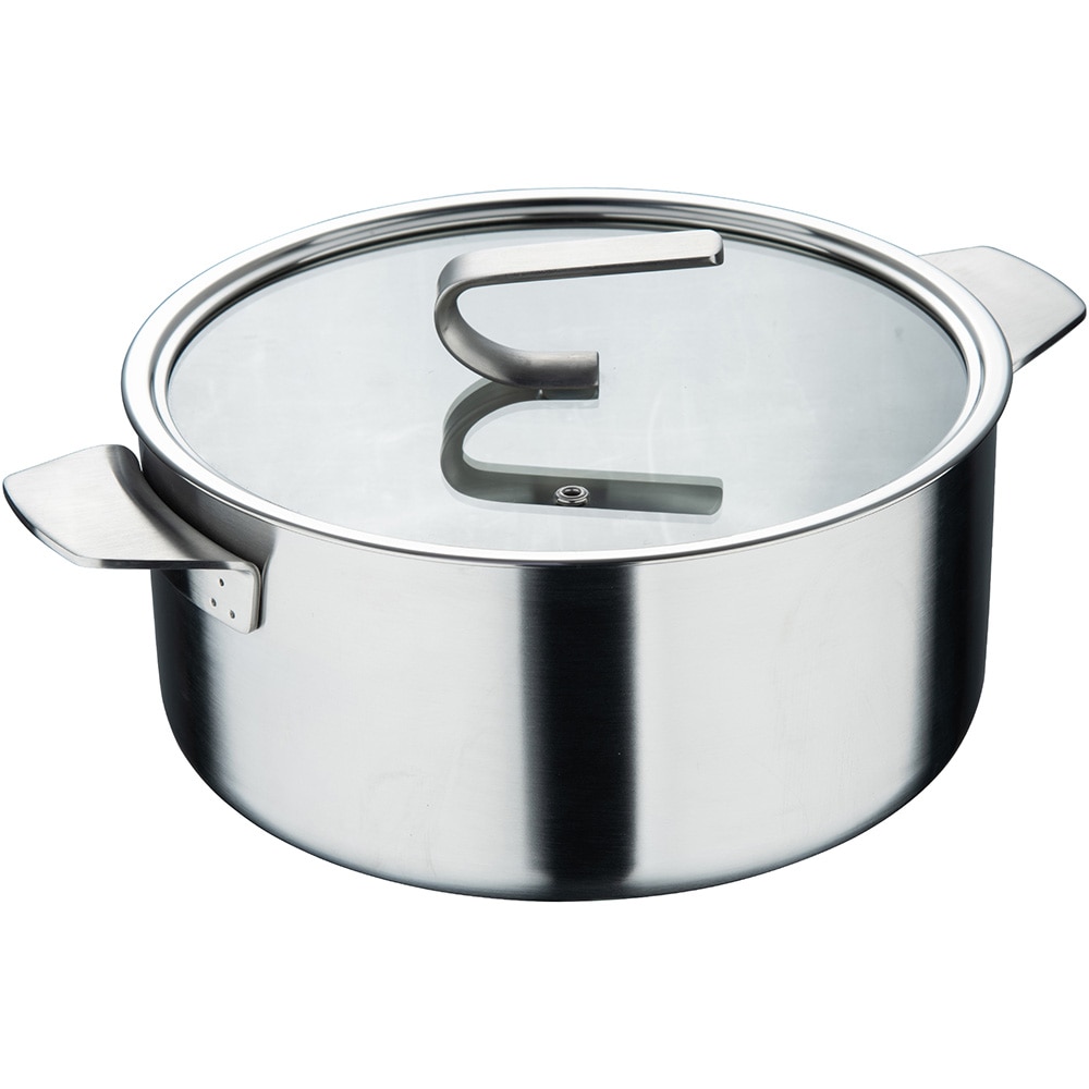 Cratita MASTERPRO Sigma BGMP-1666-MM, 4.9l, 24cm, inox, argintiu