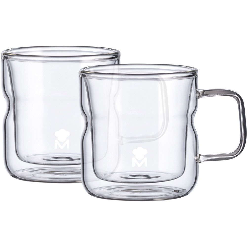 Set cesti MASTERPRO Foodies Mixology BGMP-20208, 2 piese, sticla, transparent