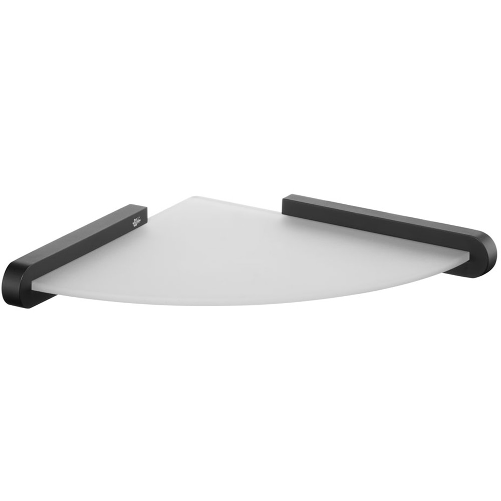 Etajera baie tip raft-colt BISK Futura 02956, negru