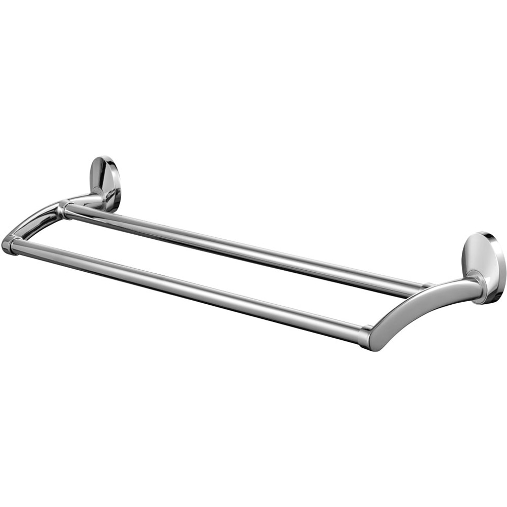 Suport prosop dublu BISK Emotion 03107, 61 cm, crom