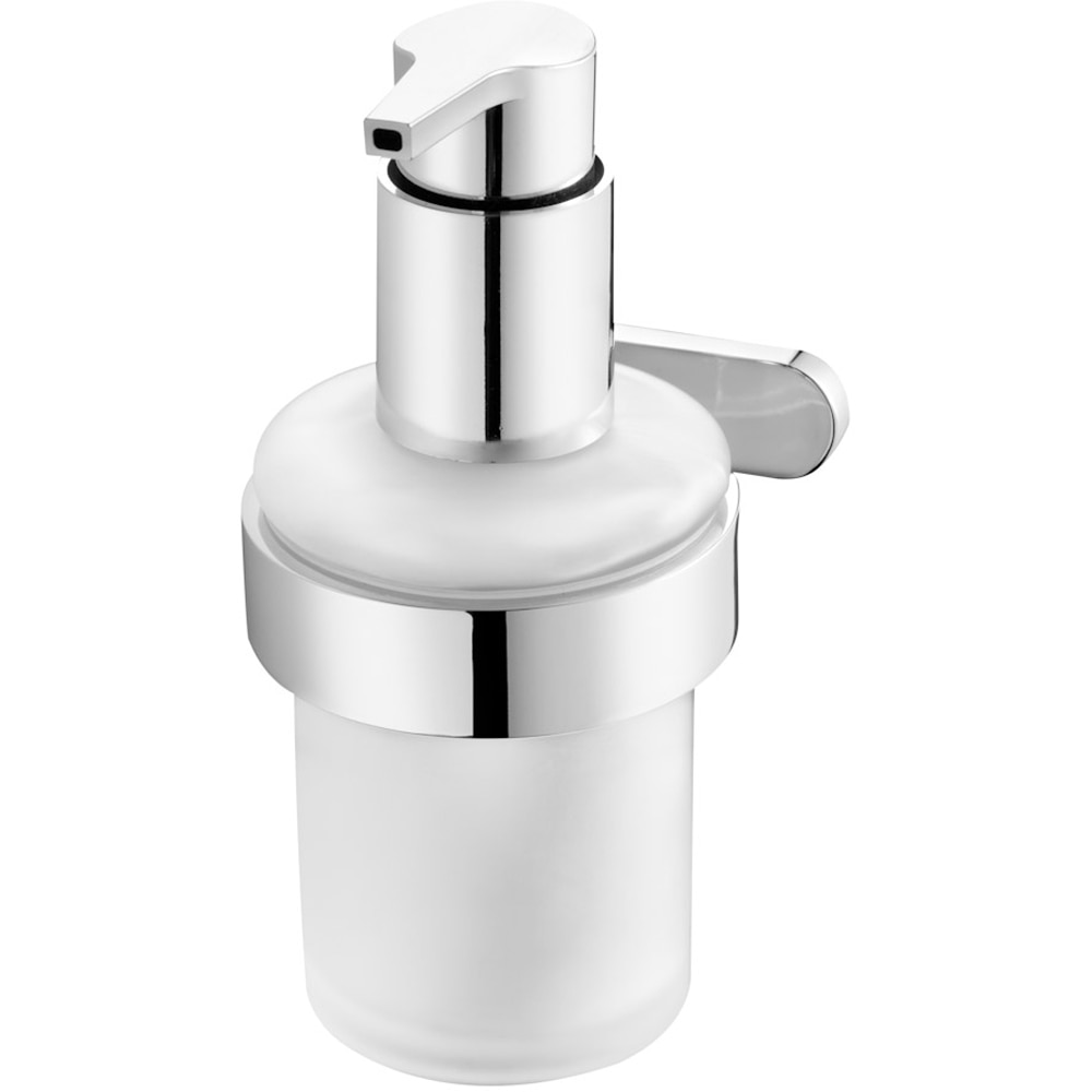 Dispenser sapun lichid BISK Natura 04302, 200 ml, crom