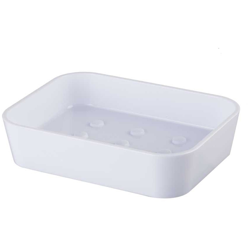 Savoniera BISK Simple 06348, alb