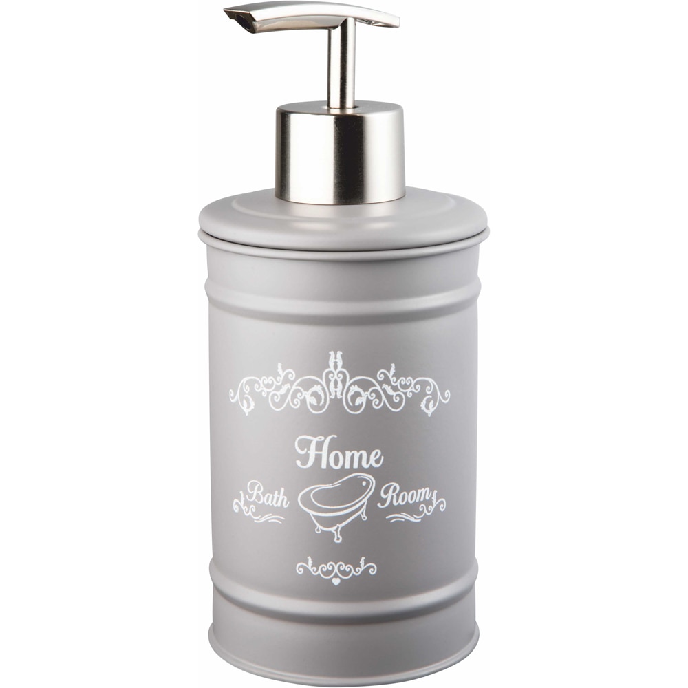 Dispenser sapun lichid BISK Nicea 06753, 300 ml, gri