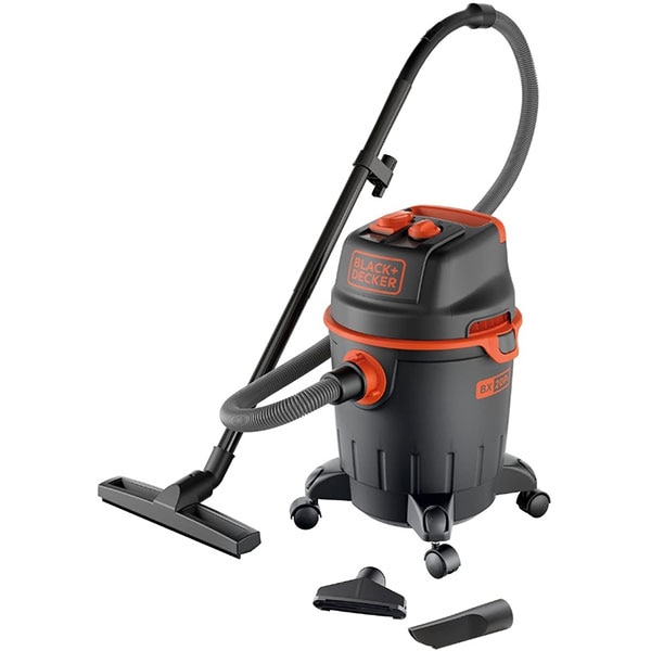 Aspirator umed/uscat BLACK&DECKER BXVC20PTE, 20l, 1200W, 87dB, negru-portocaliu