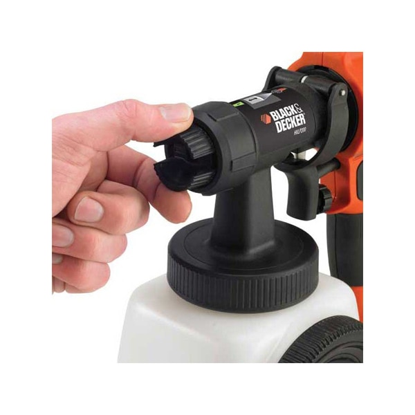 Pistol pentru vopsit BLACK & DECKER HVLP200, 400W, 1200ml
