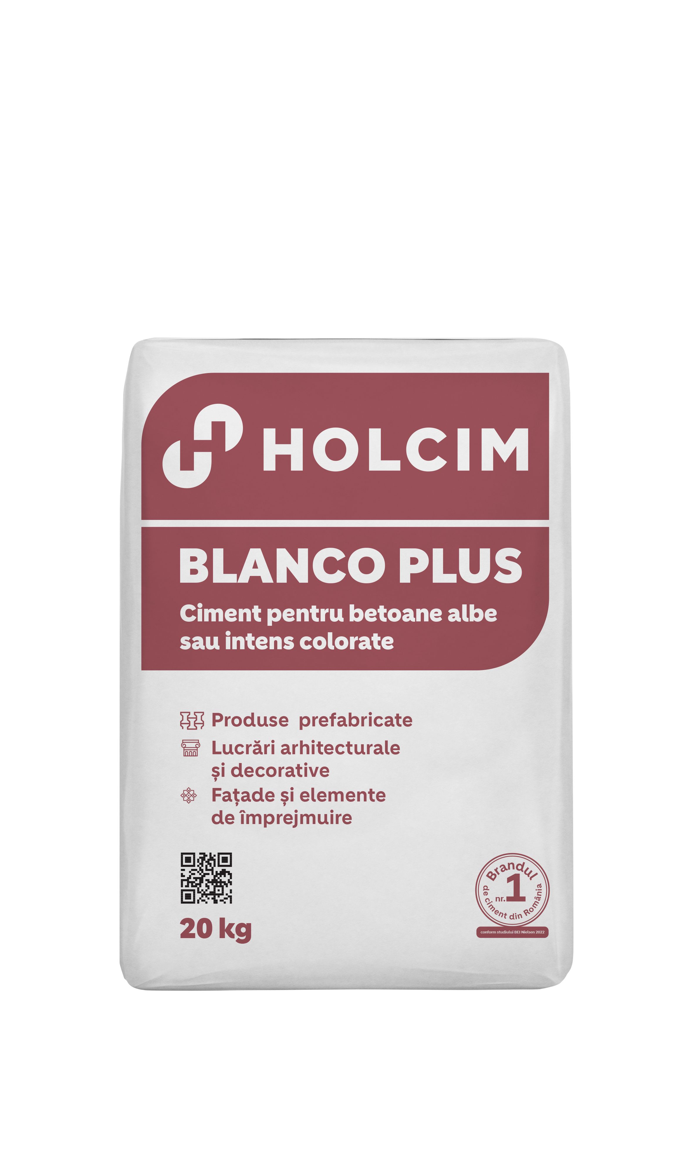 Ciment Blanco Plus, 20 kg, 52.2 rezistenta  Holcim Romania 
