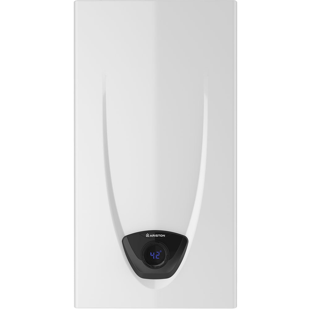 Instant apa calda pe gaz ARISTON FAST EVO X DISPLAY ONT 11 NG EU, gaz natural, 11l/min, 2150W, NTC, Senzor siguranta, alb
