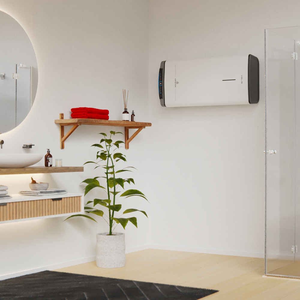 Boiler electric ARISTON Velis Dune, Wi-Fi, 50L, 1500W, alb