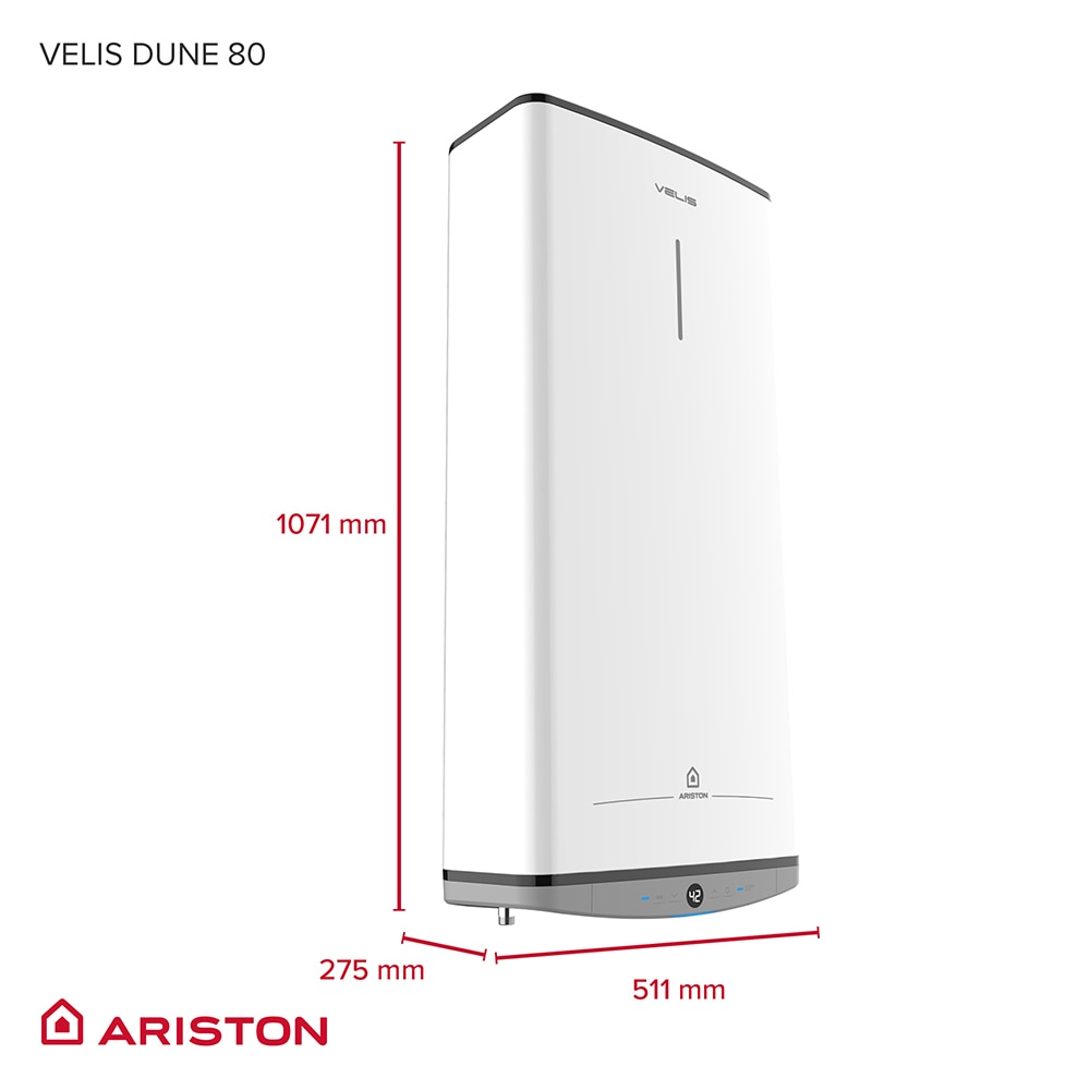 Boiler electric ARISTON Velis Tech, 80L, 1500W, alb
