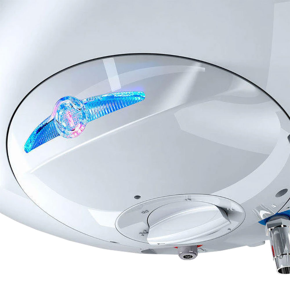 Boiler termo-electric vertical TESY BiLight cu 1 serpentina GCVS 804420 B11 TSR, 80l, 2000W, alb