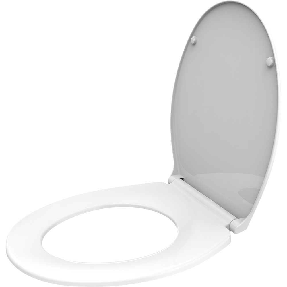 Capac WC GOODHOME Kouban BP261NT_R, inchidere lenta, duroplast, alb